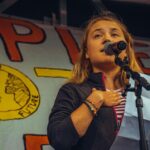 Greta Thunberg Instagram - “Our so-called leaders still think they can bargain with physics and negotiate with the laws of nature. They speak to flowers and forests in the language of US dollars and short-term economics. They hold up their quarterly income reports to impress the wild animals. They read stock-market analysis to the waves of the ocean, like fools. We are approaching a precipice. And I would strongly suggest that those of us who have not yet been greenwashed out of our senses stand our ground. Do not let them drag us another inch closer to the edge. Not one inch. Right here, right now, is where we draw the line.” Some excerpts from The Climate Book have been published in The @Guardian . Read the full text in the link in my bio. 📸:Albin Haglund
