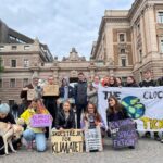 Greta Thunberg Instagram - School strike week 215. #FridaysForFuture #ClimateStrike #PeopleNotProfit Parliament House, Stockholm