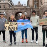 Greta Thunberg Instagram - School strike week 213. #FridaysForFuture #ClimateStrike #RöstFörRättvisa #PeopleNotProfit Parliament House, Stockholm