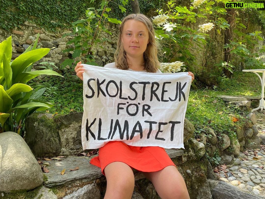Greta Thunberg Instagram - Climate strike week 205. #FridaysForFuture #ClimateStrike