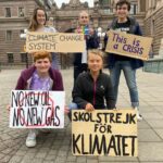 Greta Thunberg Instagram - School strike week 202. #FridaysForFuture #ClimateStrike Parliament House, Stockholm