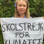 Greta Thunberg Instagram - School strike week 201. Happy midsummer! #FridaysForFuture #ClimateStrike