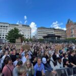 Greta Thunberg Instagram - School strike week 198. Thousands are marching on the streets of Stockholm to demand climate justice! #RöstFörRättvisa #PeopleNotProfit #FridaysForFuture #ClimateStrike Stockholm, Sweden