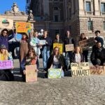 Greta Thunberg Instagram - School strike week 192. This is not a “happy earth day”. It never has been. #EarthDay has turned into an opportunity for people in power to post their “love” for the planet, while at the same time destroying it at maximum speed. #PeopleNotProfit #FridaysForFuture #ClimateStrike #SchoolStrike4Climate Parliament House, Stockholm