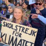 Greta Thunberg Instagram – School strike week 198. Thousands are marching on the streets of Stockholm to demand climate justice!
#RöstFörRättvisa #PeopleNotProfit #FridaysForFuture #ClimateStrike Stockholm, Sweden