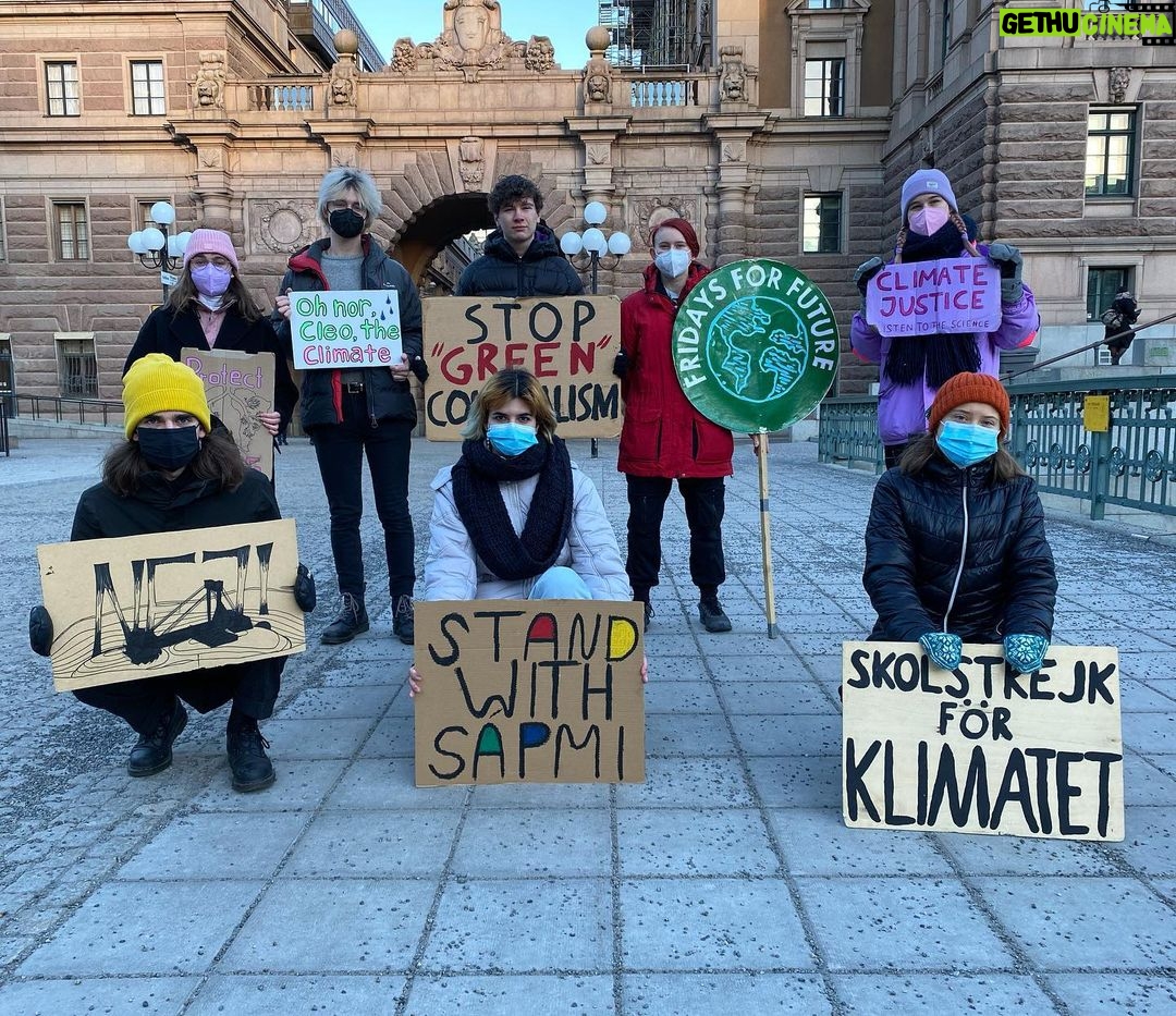 Greta Thunberg Instagram - School strike week 182. #FridaysForFuture #ClimateStrike #PeopleNotProfit Parliament House, Stockholm