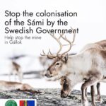 Greta Thunberg Instagram - Stop the colonisation of Sápmi by the Swedish government! The British company Beowulf wants to open up a iron ore mine on indigenous land. The Sámi are one of Europe’s recognised Indigenous people, living in a part of the world not only experiencing heating four times faster than the global average, but also an area that is still being exploited for its natural resources by the forest- and mining industry, just to name a few. The Swedish government now has to decide on whether this mine can open. The Sámi communities have clearly said no to this mine, as it would be an environmental disaster and jeopardise reindeer herding and therefore also their traditional ways of life. This is a clear example of how neocolonialism still exploits people and nature. We cannot remain silent. Please sign the petition (link in bio) to show solidarity and demand the Swedish government to make the right decision! #StandWithSápmi #NoMineInGállok (Graphics by @falk.o.s )