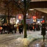 Greta Thunberg Instagram - Yesterday in Sundsvall people gathered for a Lucia-manifestation to demand an end to the unsustainable forestry that harms the environment, the climate and often violates indigenous rights. @fridaysforfuturesundsvall #FridaysForFuture #UprootTheSystem #StandWithSápmi Sundsvall, Sweden