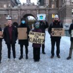 Greta Thunberg Instagram - School strike week 172. #FridaysForFuture #ClimateStrike #UprootTheSystem Parliament House, Stockholm