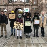 Greta Thunberg Instagram - School strike week 170. #FridaysForFuture #ClimateStrike #UprootTheSystem Parliament House, Stockholm