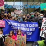 Greta Thunberg Instagram - School strike week 167. Today we are outside @stanchart asking them to stop funding our destruction. Banks are still pouring fantasy amounts of money into fossil fuels that are destabilising the planet and putting countless people’s lives and livelihoods at risk. #FridaysForFuture #CleanUpStandardChartered #UprootTheSystem #ClimateStrike London, United Kingdom