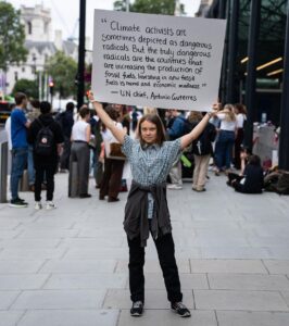 Greta Thunberg Instagram - We need climate activists now more than ever. After a summer full of extreme weather and shattered records, the world is still gearing up towards climate catastrophe. People all over the globe are already experiencing the first hand consequences of this crisis, and it will get much worse unless we radically change course. The world leaders have proven time and time again that they are not going to “save us”, rather they spend their time creating conditions to benefit themselves and big destructive industries. It now falls on us to step up. Everyone who has the possibility to speak up and take action have a moral obligation to do so. On September 15th we will once again strike for climate justice, to #EndFossilFuels . We need you to join us! Check your local Fridays For Future group and find out more at fridaysforfuture.org . 📸: @mattjarvismedia