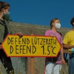 Greta Thunberg Instagram - In the German Rhineland, six further villages are planned to be destroyed to expand the largest coal mine of Europe. This is absurd. Today we visited those defending the villages and fighting for the coal to stay in the ground. We are standing with you. #AlleDörferBleiben 📸: @looking.close Lützerath, Nordrhein-Westfalen, Germany