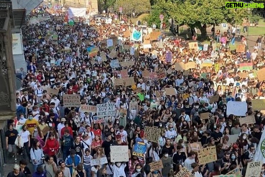 Greta Thunberg Instagram - What a day! Yesterday we took it to the streets again, all over the world! It is impossible to describe how hopeful it makes me to see that people’s engagement and dedication hasn’t disappeared, rather the opposite. People are ready for change. People are demanding change. Another world is possible! #UprootTheSystem #FridaysForFuture 📸: 1. Spain @juventudxclima , 2. Bangladesh @fridaysforfuturebangladesh , 3. Italy @fridaysforfutureitalia , 4. Uganda @fridays4futureug , 5. Argentina @jovenesporelclimarg , 6. The Philippines @yacaphilippines , 7. Austria @fridaysforfuture.at , 8. India @fridaysforfuture.india , 9. Sierra Leone, 10. Poland