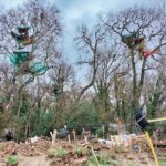 Greta Thunberg Instagram – South of France. While the French gouvernement intends to build a huge private highway (the A69) on fertile lands, wet zones and forests instead of improving the existing public roads, railways and bus, French activists from @lavoieestlibre and @gnsa_officiel organise to climb into the trees. They pacifically occupy the land in order to avoid the cutting – what’s more illegal at this time of year according to the protected species living there.
Facing extreme violence from the police, as continuous tear gaz jet, siege to hinder their access to food and sleep privation, the locals made a complaint at UN. The special rapporteur on environmental defenders @forst.michel came yesterday on-site, but the situation is still tense.
Activists should not face such persecutions while simply preventing illegal destruction and fighting for a liveable future for all. We need environmental democracy, not criminalisation of environmental defenders.
#stopA69
Photo credits @gyppae & @alexis_pichot Saïx