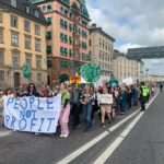 Greta Thunberg Instagram - Climate strike week 266. Today we are over 5 thousand people on the streets of Stockholm marching for climate justice!! We are unstoppable, another world is possible!✊✊🌏 #FridaysForFuture #ClimateStrike #EndFossilFuels Stockholm, Sweden