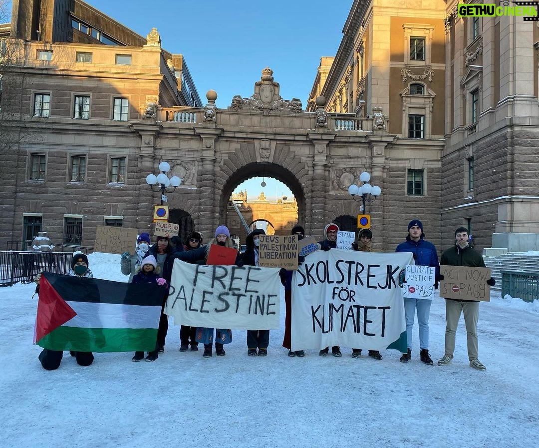 Greta Thunberg Instagram - Climate strike week 281. #FridaysForFuture #ClimateStrike @fridaysforfuture.stockholm Parliament House, Stockholm