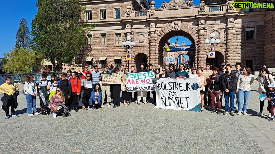 Greta Thunberg Instagram - Climate strike week 248. #FridaysForFuture #ClimateStrike #TomorrowIsTooLate Parliament House, Stockholm