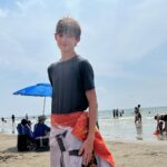 Griffin Wallace Henkel Instagram - #beach day #galveston #texas #teen #actor #frisbee