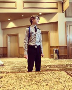 Griffin Wallace Henkel Instagram - When the #hair is just out of reg #leadership #teamleader #ldc #springsocial #cadet