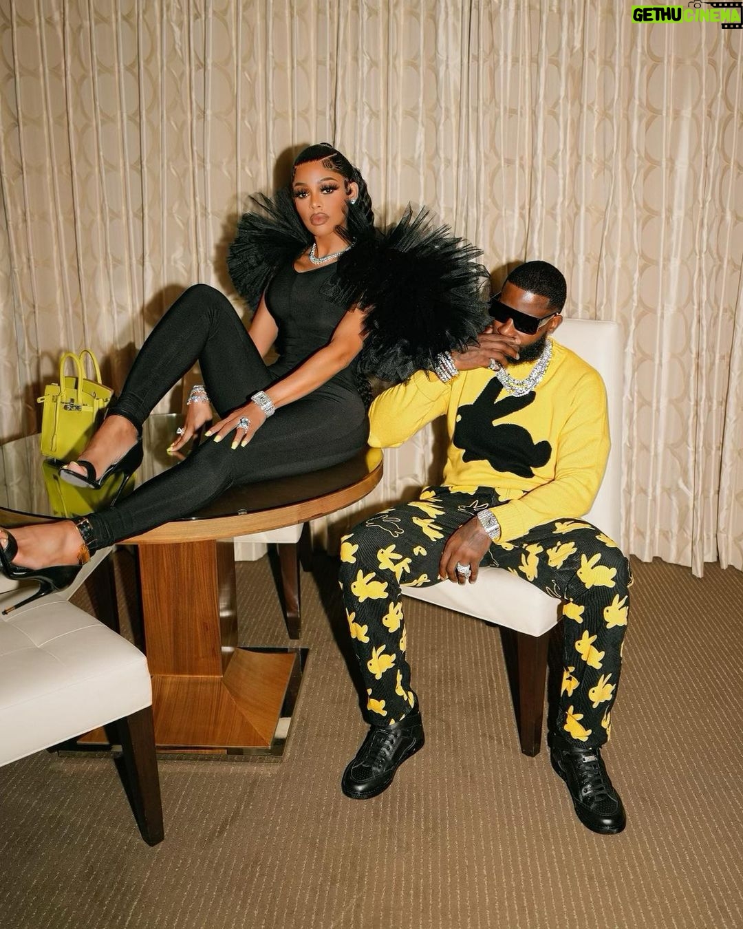 Gucci Mane Instagram - The Father of Ice and The Mother of Iceland!!