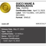 Gucci Mane Instagram - Congratulations 🍾 @bigwalkdog1 keep going proud of you fa real 🥶 #SmallTownBigHustle #1017Mafia