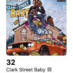 Gucci Mane Instagram - First album fresh outta high school I’m so proud of you @bicfizzle #ClarkStreetBaby out now link in bio running up the charts #1017Mafia 🔥🔥
