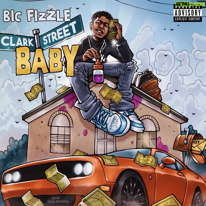 Gucci Mane Instagram - Super proud of the work that the youngest in charge @bicfizzle put into his debut tape itβs only up from here #ClarkStreetBaby out now on all platforms link in bio #1017Mafia π₯π₯π₯
