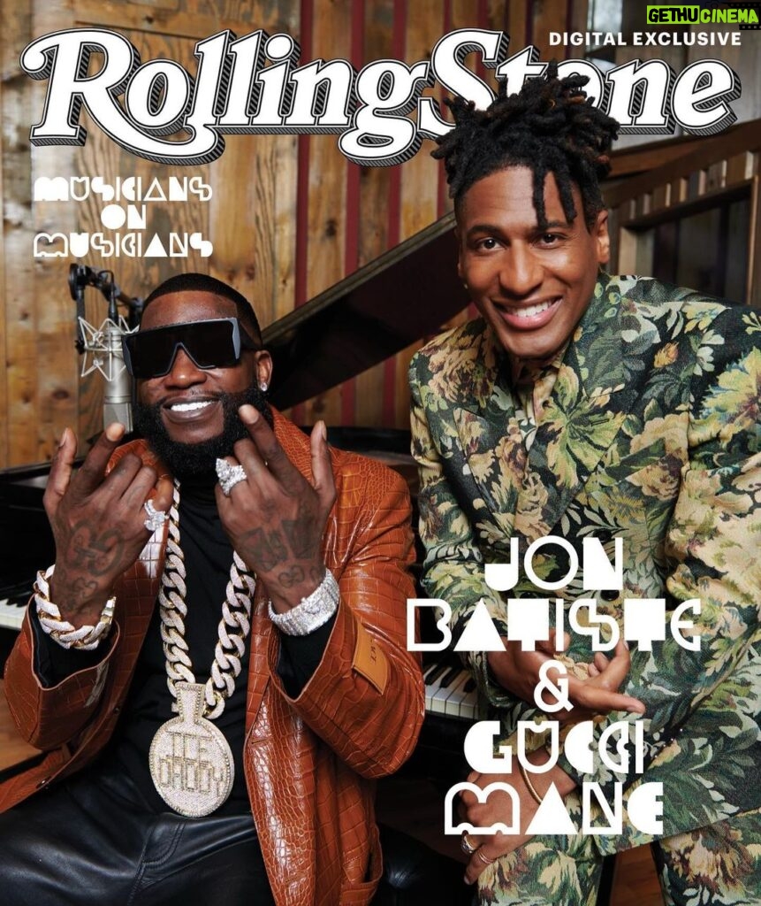 Gucci Mane Instagram - From a pocket full of stones to @rollingstone ✅✅