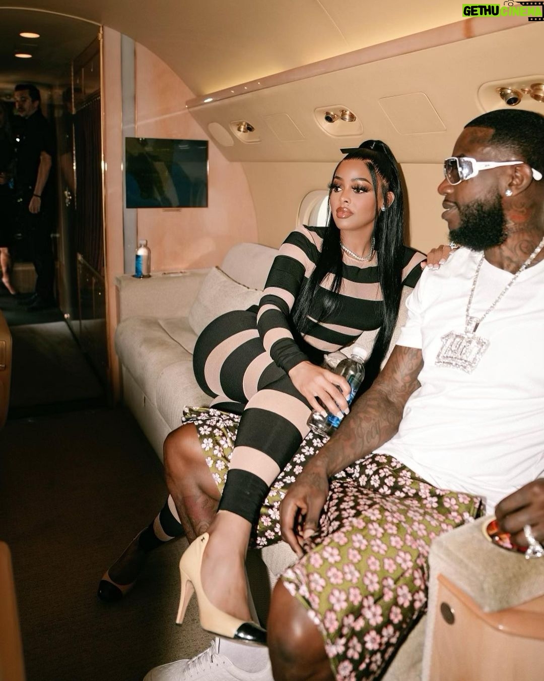 Gucci Mane Instagram - My wife my lucky charm @keyshiakaoir 💰💰