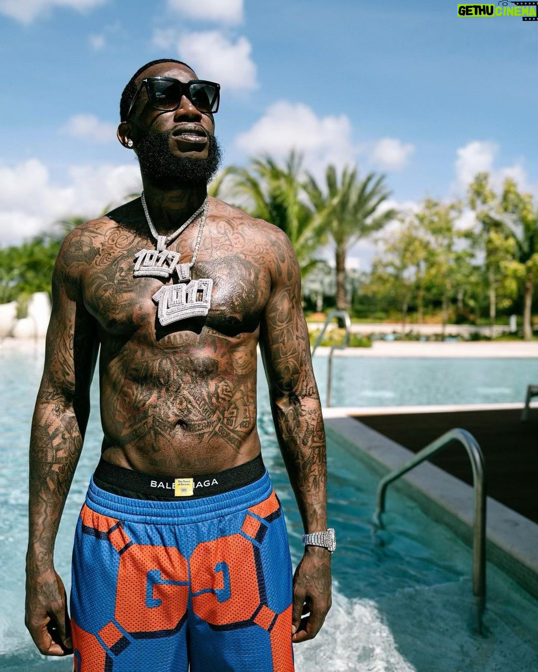 Gucci Mane Instagram - DAD BODY πͺπΏπ°π₯Άπ§