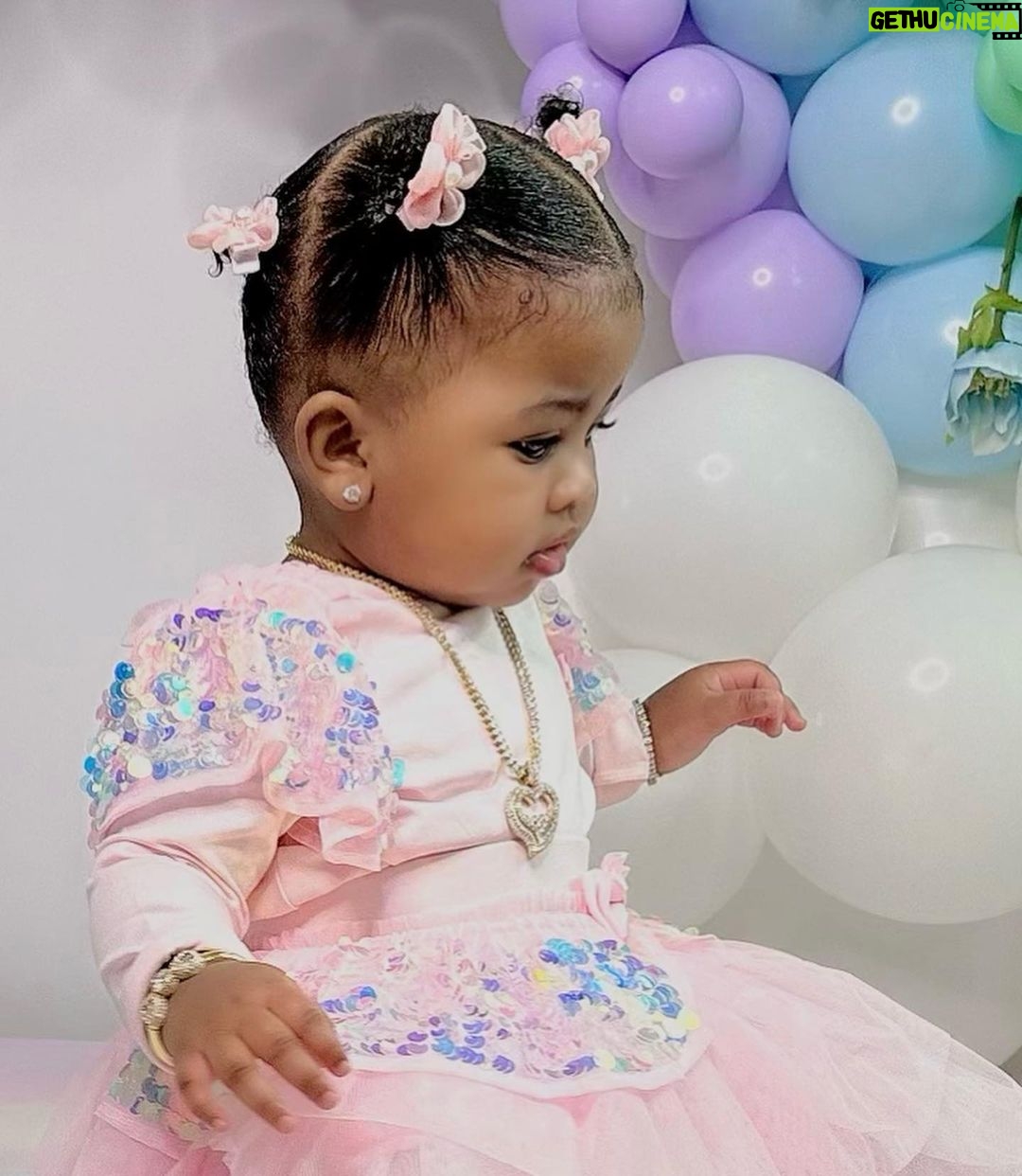 Gucci Mane Instagram - Wow my lil princess a 1 year old HappyBirthday Iceland Davis Daddy love you so much!! ❤️😘❤️ 2/8/23