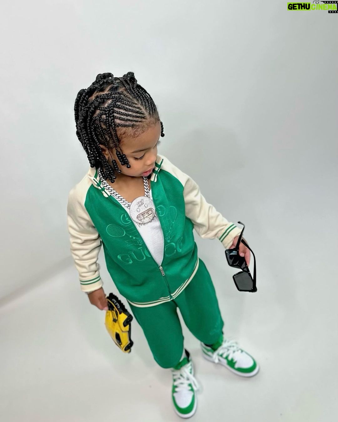 Gucci Mane Instagram - Happy Birthday to my son! My baby boy 3 years old today. Daddy love you and so proud of you @icedavis1017 #12/23/20 🧊🧊