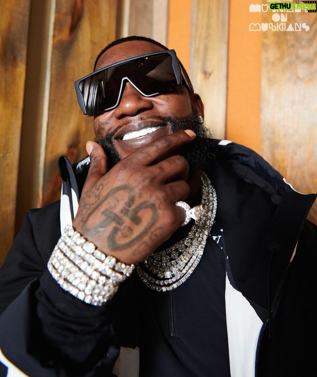 Gucci Mane Instagram - From a pocket full of stones to @rollingstone ✅✅