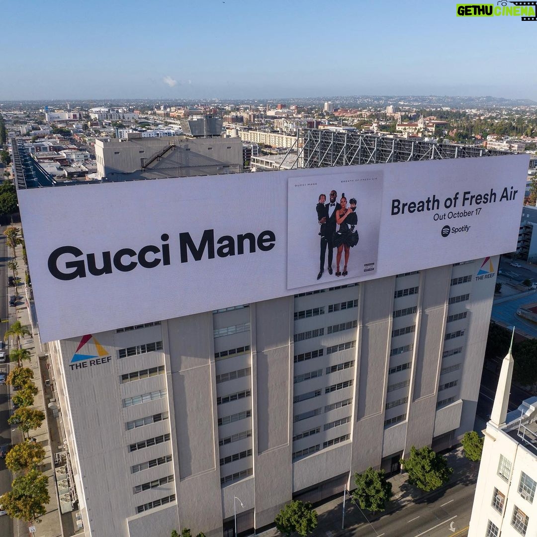 Gucci Mane Instagram - Breath Of Fresh Air on Spotify 10/17 🥶