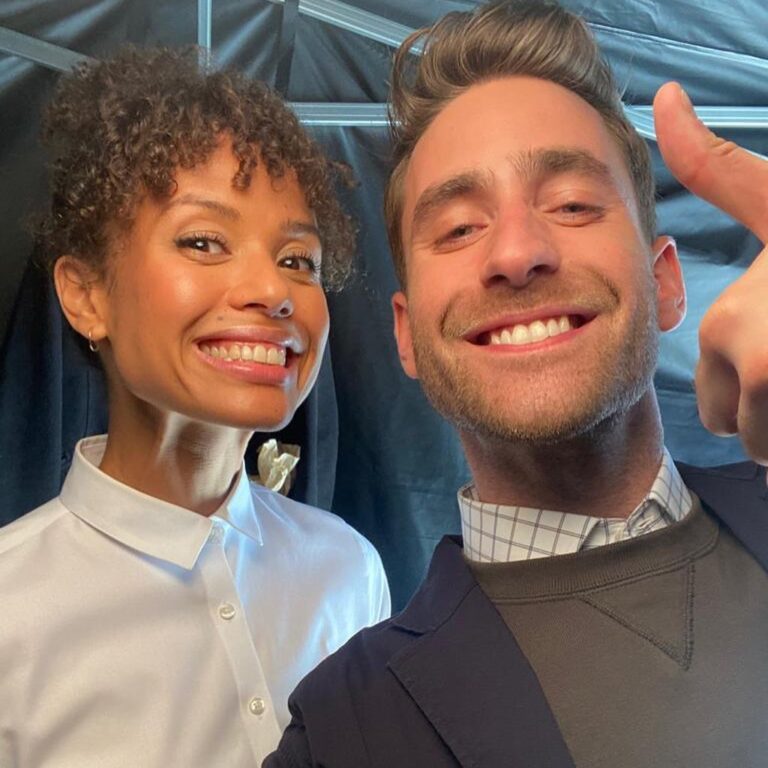 Gugu Mbatha-Raw Instagram - Leading Men of Surface appreciation post!!! ❤️❤️❤️ Such a gift to get to work with such talented, deep and playful souls @tdotsteph and @ojacksoncohen Catch up on their brilliant work before ep 7 drops tomorrow! 🐳 @appletvplus #Surface #stephanjames #oliverjacksoncohen #selfiefest