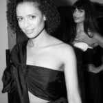 Gugu Mbatha-Raw Instagram - Behind the scenes at the most epic cover shoot ever for @britishvogue with @jameelajamil What a day, what a life! ✨ Thank you @edward_enninful ❤️ Wearing @simonerocha_ Photographed by @NedRogers and styled by @Edward_Enninful, with hair creative director @GuidoPalau, Jameela’s hair by @TheNicoleBlais, make-up creative director @PatMcGrathReal, nails by @JinSoonChoi, hair colourist @LenaOtt, set design by @MaryHoward_SetDesign at @MHS_Artists, production by @ProdN_ArtAndCommerce and executive producer @RukRichards. Talent casting by @JillDemling, model casting by @MrsVoguester and @Janay_Bailey1, deputy director, global fashion network @LauraJaneIngham, fashion editor @EnieD, associate fashion editor @RebeccaPurshouse and fashion assistants @Char_Rutter, @InesCMourao, @AmanataA, @BiancaParisotto, @BillieRoseOwen, @JasmineFontaina and @Olivia.Jakubik. With thanks to @JimmyMoff, Lars Nordensten, @HookPropsBK and @HighLineStages, New York.