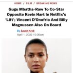 Gugu Mbatha-Raw Instagram – LIFT off!! So excited for this new adventure @netflix with #KevinHart and directed by F. Gary Gray ✈️ Netflix