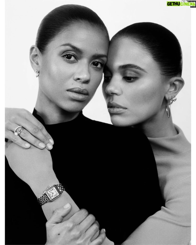 Gugu Mbatha-Raw Instagram - So wonderful to be in conversation with @jessicakate_plummer for @interviewmag 💗 See link in bio to read our chat about process, scents and being bonded forever on #TheGirlBefore 👯‍♀️ @hbomax Photography: @nickthompsonstudio Jewellery: @cartier Style: @georgmedley Hair: @danielmartin81 Makeup: @kennethsohmakeup Nails: @cherriesnow