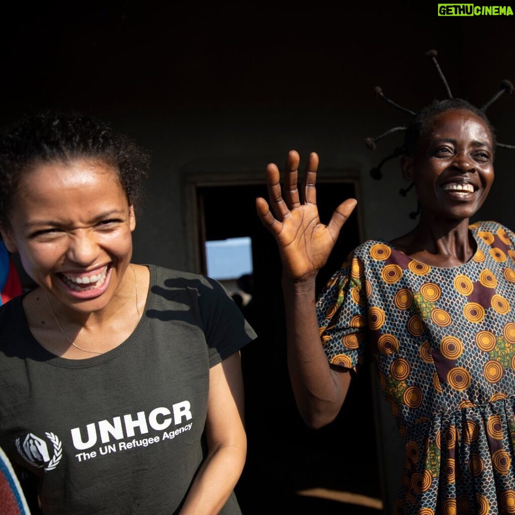Gugu Mbatha-Raw Instagram - I’ll never forget the pure joy on Veronique’s face when she finally got the keys to her own home. I met Veronique when I travelled to the DR Congo with @Refugees. She had just been allocated a sturdy shelter in a transitional displacement site near Kananga in the province of Kasai-Central. Housing is one of the many ways to give displaced people like her hope away from home, and a chance to start rebuilding their lives. This #WorldRefugeeDay, my heart is with Veronique and the many displaced women I spoke to in DRC looking to the future. ❤ © UNHCR/Caroline Irby Democratic Republic of the Congo
