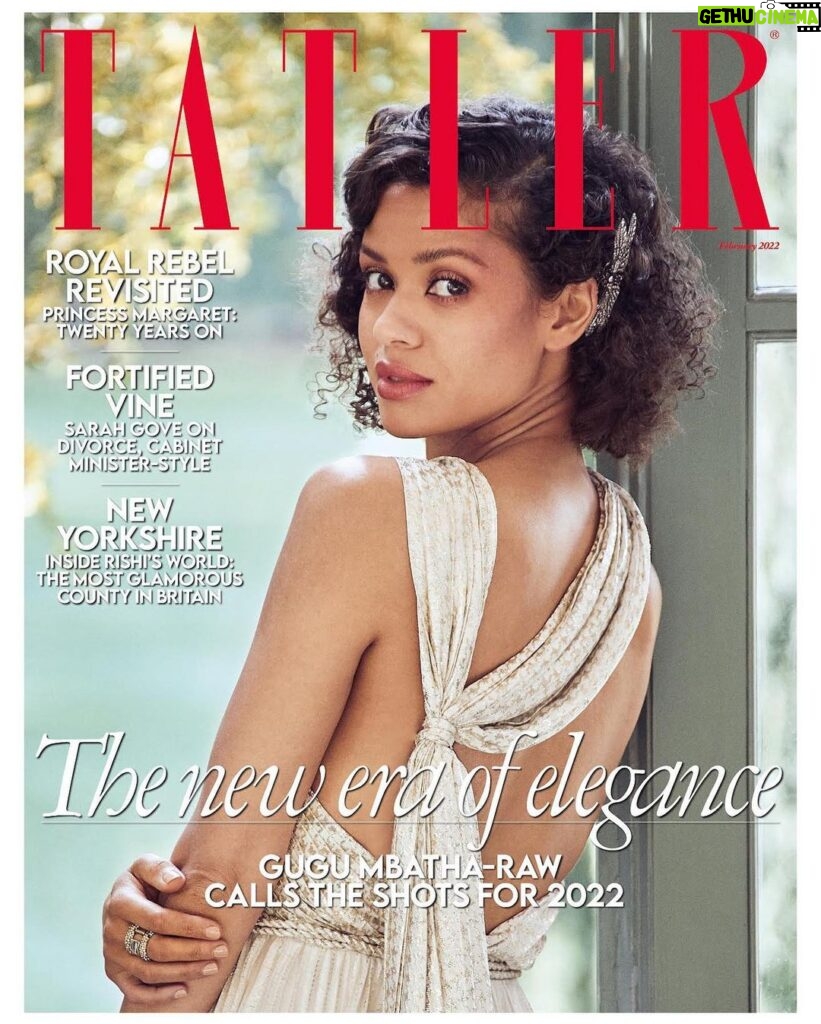 Gugu Mbatha-Raw Instagram - Talking Resilience over Tea @tatlermagazine ✨🫖 Thank you for this cover @dior and the dreamy San Francisco shoot @_filoli with @victordemarchelier such magical times! 🌳 🦌 ❤️ ‘I learnt early on that your talent is really not enough. You have to cultivate resilience and be able to bounce back from disappointment. You can’t be too fragile. I think you have to have access to your sensitive faculties, but you also have to know how to coach yourself along and give yourself a talking to and pick yourself up when you need to...’ Styled by the dynamite @ttstyle___ With Hair and makeup dream team @zabrinamakeup @sirvictorjonesmoore Nails @michellesaundersjames #TheGirlBefore now available @bbciplayer coming soon @hbomax San Francisco, California