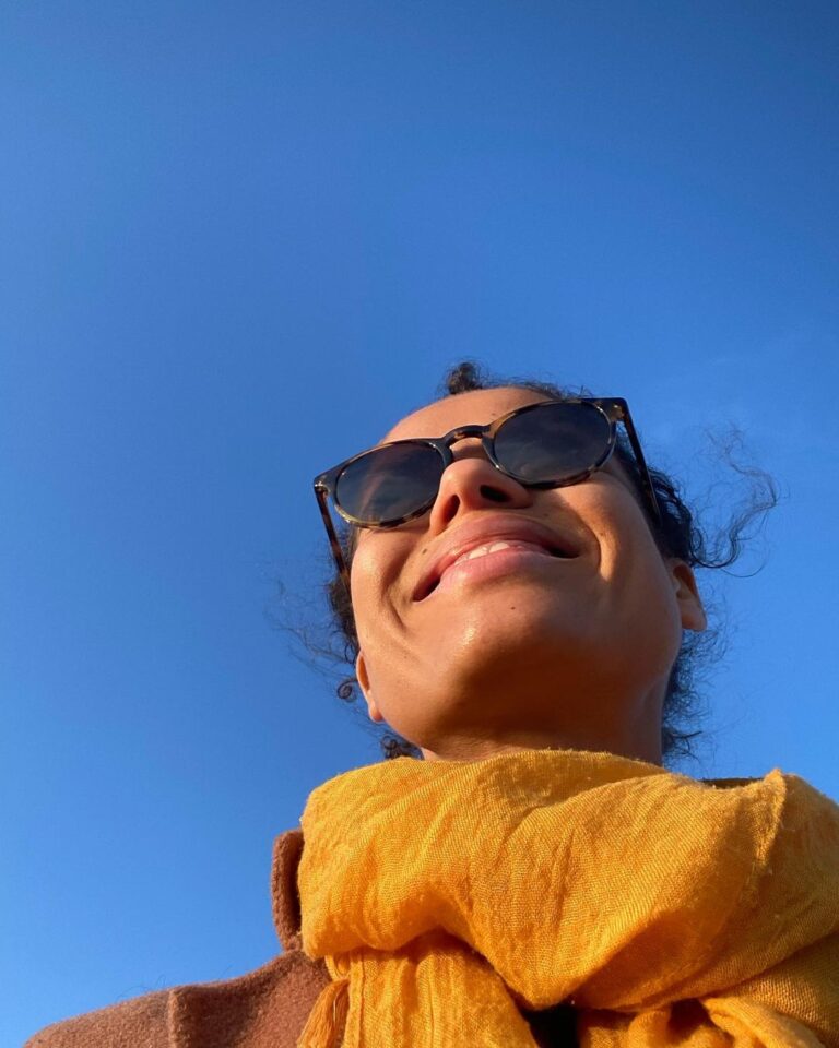 Gugu Mbatha-Raw Instagram - Thanks for all the birthday wishes!! What a day, what a life… So grateful for this journey 🌸✨