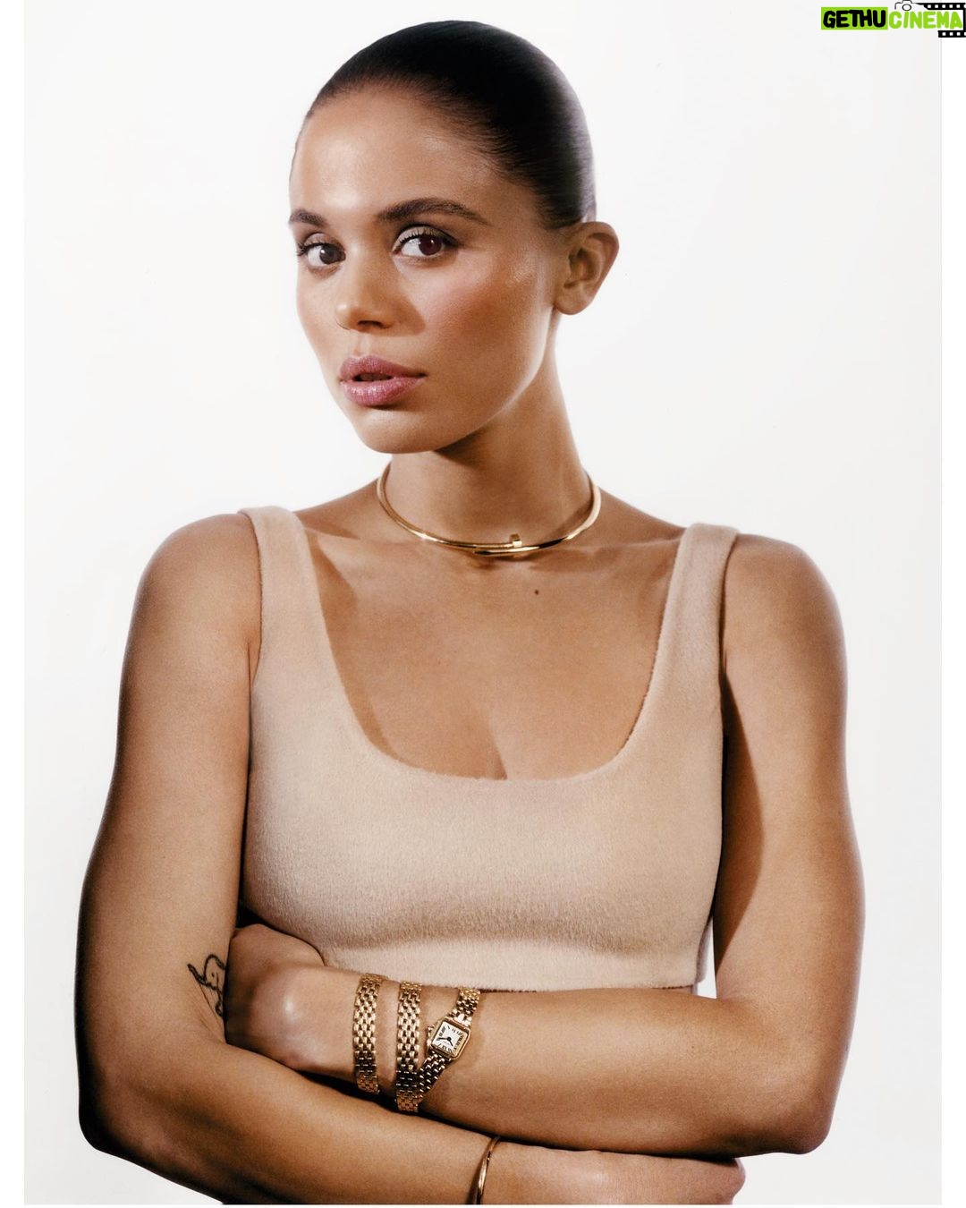 Gugu Mbatha-Raw Instagram - So wonderful to be in conversation with @jessicakate_plummer for @interviewmag π See link in bio to read our chat about process, scents and being bonded forever on #TheGirlBefore π―ββοΈ @hbomax Photography: @nickthompsonstudio Jewellery: @cartier Style: @georgmedley Hair: @danielmartin81 Makeup: @kennethsohmakeup Nails: @cherriesnow
