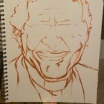 Gugu Mbatha-Raw Instagram – Felt compelled to pick up my paintbrush and capture the Joy of Desmond Tutu. ❤️

Before he joined the church, Desmond Tutu was a teacher and taught my Dad at school during the Apartheid era. My Dad always remembers his charismatic readings of Oliver Twist when they studied Charles Dickens in his South African high school. The power of lively storytelling left a deep impression. 
I’m still learning from Tutu’s words today… here are some of my favourite things he said:

We are made for goodness. We are
made for love. We are made for
friendliness. We are made for
togetherness. We are made for all of
the beautiful things that you and I
know. We are made to tell the world
that there are no outsiders. All are
welcome: black, white, red, yellow,
rich, poor, educated, not educated,
male, female, gay, straight, all, all, all
We all belong to this family, this
human family, God’s family.

We were made to enjoy music, to enjoy
beautiful sunsets, to enjoy looking at
the billows of the sea and to be thrilled
with a rose that is bedecked with
dew. Human beings are actually
created for the transcendent, for the
sublime, for the beautiful, for the
truthful.… and all of us are given the
task of trying to make this world a
little more hospitable to these
beautiful things. 

If you are neutral in situations of injustice, you have chosen the side of the oppressor.

Discovering more joy does not, save us from the inevitability of hardship and heartbreak. In fact, we may cry more easily, but we will laugh more easily too. 
Perhaps we are just more alive.
Yet as we discover more joy, we can
face suffering in a way that ennobles
rather than embitters. We have
hardship without becoming hard. We
have heartbreaks without being
broken.

Transformation begins in you,
wherever you are, whatever has
happened, however you are suffering.
Transformation is always possible. We
do not heal in isolation. When we
reach out and connect with one
another-when we tell the story, name
the hurt, grant forgiveness, and renew
or release the relationship-our
suffering begins to transform. 

 🦋 

#desmondtutu #joy #art #transformation