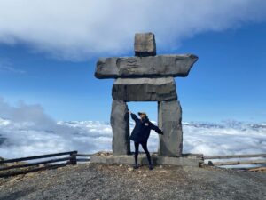 Gugu Mbatha-Raw Instagram - Remember… The Sun’s still shining on the other side of the clouds… ☀️🧘🏽‍♀️ Thank you Whistler for the beautiful perspective 🇨🇦 #awe #clouds