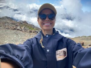 Gugu Mbatha-Raw Instagram - Remember… The Sun’s still shining on the other side of the clouds… ☀️🧘🏽‍♀️ Thank you Whistler for the beautiful perspective 🇨🇦 #awe #clouds