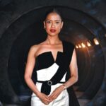 Gugu Mbatha-Raw Instagram - Such a fun night celebrating 60 Years of James Bond @omega and friends! 🍸 #bondwatch