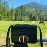 Gugu Mbatha-Raw Instagram - Taking a moment to reflect on the gifts of today. Ranch adventures in Beautiful British Columbia! 🐎☀️Thank you @dior Thank you Universe! #gratitude #DiorMicroBag @ mariagraziachiuri