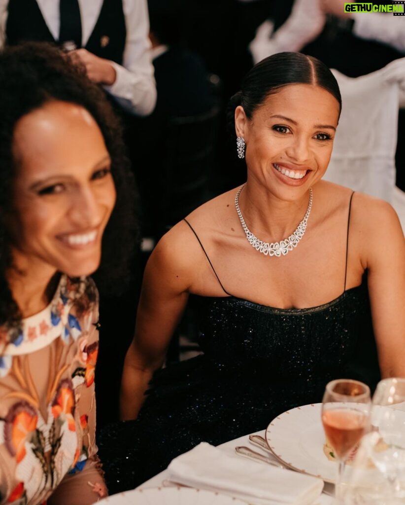 Gugu Mbatha-Raw Instagram - Reflecting on the incredible evening at Harper’s Women of the Year awards. So uplifting to be in the presence of so many inspirational, powerful and joyful women and such an honour to be presented by the brilliant @afuahirsch It was truly humbling to receive the Philanthropy Award, because for me, as a Humanitarian, it is rooted in witnessing the resilience, courage and the strength of spirit of so many other women. Women who may never stand in front of a microphone or have their photo in a magazine. Women who I have met on my travels over the last 5 years as Goodwill Ambassador with UNHCR @refugees These women have entrusted me with their stories, shared some of the most devastating points in their journey, and have compelled me to amplify their voices. This award is dedicated to them ❤ Women of Substance, We Move Forward ✨ Claridge's