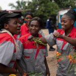 Gugu Mbatha-Raw Instagram - These women are mechanics. They’re displaced. They’re hard workers, and strivers, and dreamers. When I met them in the DR Congo, they told me how learning new skills like this with @Refugees was a lifeline. And trust me when I say that fixing tyres is hard work! I want to dedicate this #InternationalWomensDay to them 🔧 ©UNHCR/Caroline Irby #IWD23 Democratic Republic of the Congo
